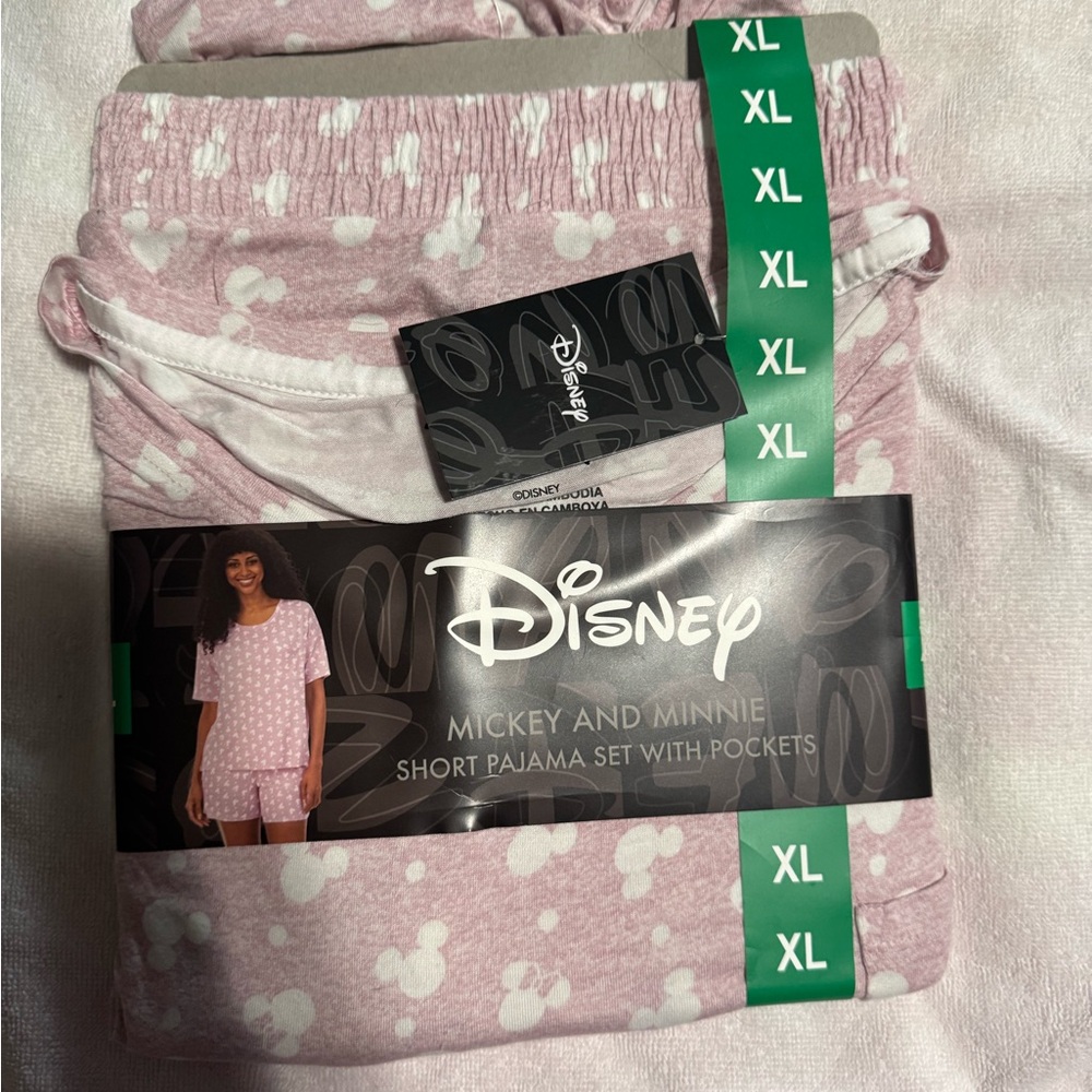 Mickey and Minnie Short Pjs